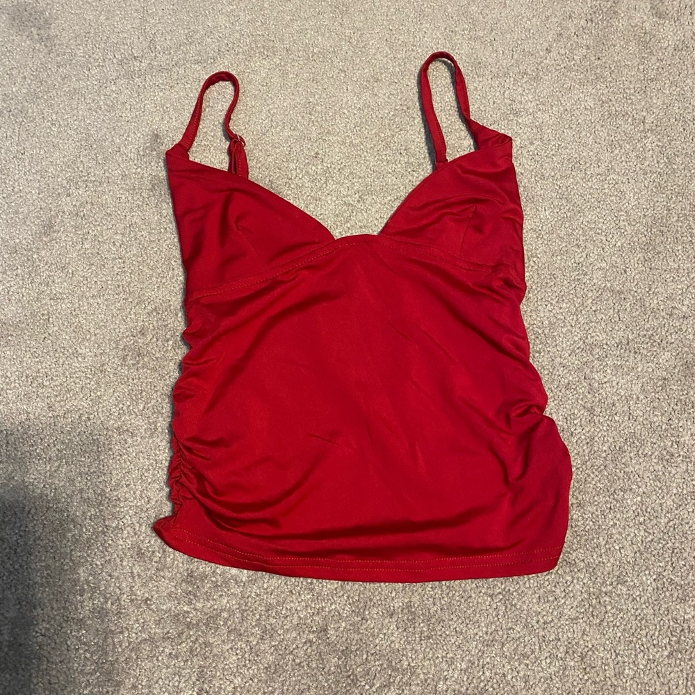 SHEIN Red Going Out Top